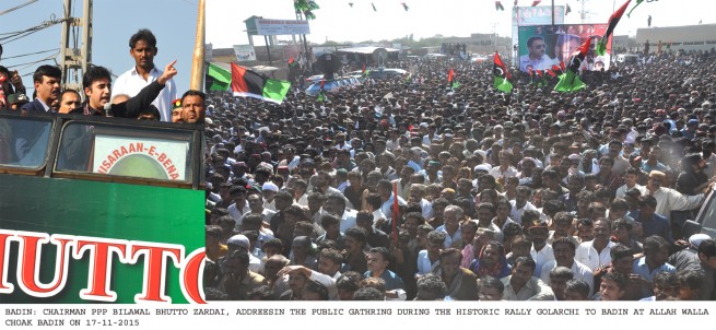 Bilawal Bhutto Badin Dura