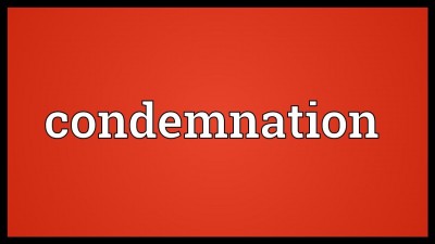 Condemnation