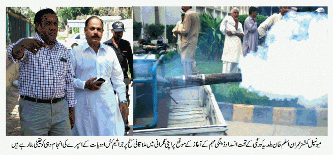 Dengue Spray Campaign