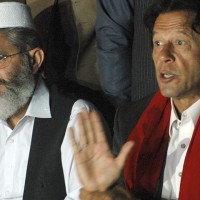 Imran Khan and Siraj ul Haq