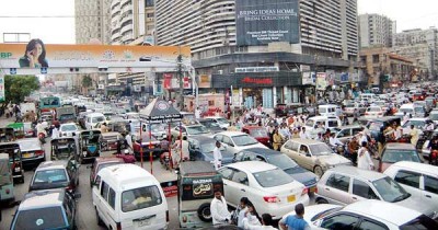 Karachi Traffic Jam