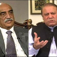 Khurshid Shah And Nawaz Sharif