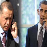 Obama Telephone Tayyip Erdogan