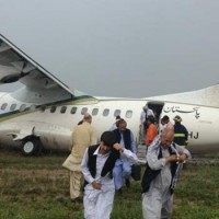 PIA Aircraft Crash Landed