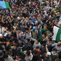 Pakistani Flags Waved Kashmiri