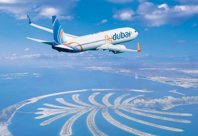 Plane Flying from Dubai