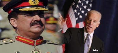 Raheel Sharif And Joe Biden