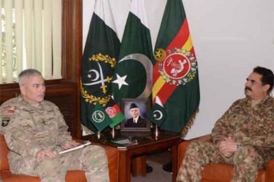 Raheel Sharif and John F. Campbell