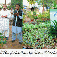 Shah Faisal Zone Plantation Campaign Inauguration