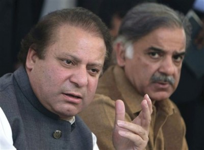 Shahbaz Sharif and Nawaz Sharif