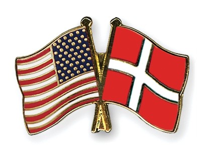 America and Denmark 