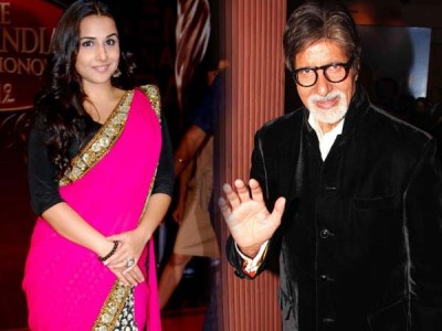 Amitabh Bachchan and Vidya balan