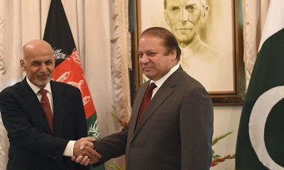 Ashraf Ghani and Nawaz Sharif 