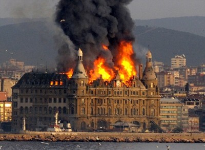 Brazil Railway Station Fire