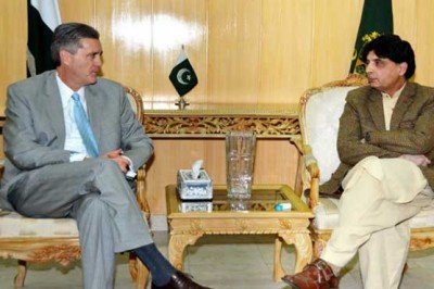 Chaudhry Nisar, Richard Olson, Meeting