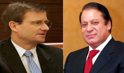 David Hale and Nawaz Sharif