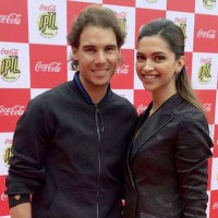 Deepika Padukone met Rafael Nadal