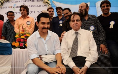 Dilip Kumar and Aamir Khan