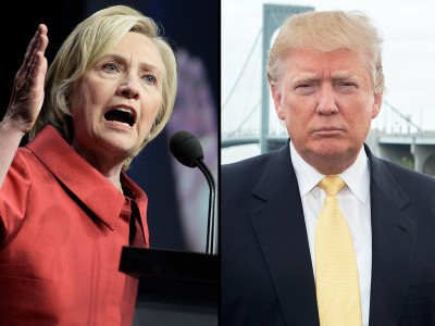 Donald Trump, Hillary Clinton