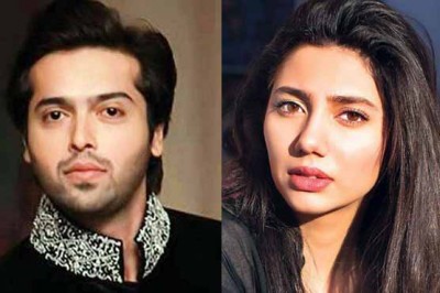 Fahad Mustafa and Mahira Khan