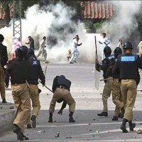 Farmers and Police Clash