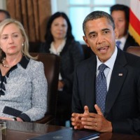 Hillary Clinton And President Obama