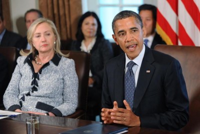 Hillary Clinton And President Obama