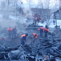 Hospital Fire Moscow