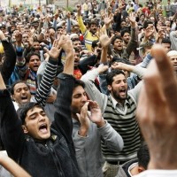 Kashmiris Protest