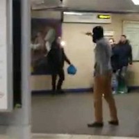 London Tube Station, Attack