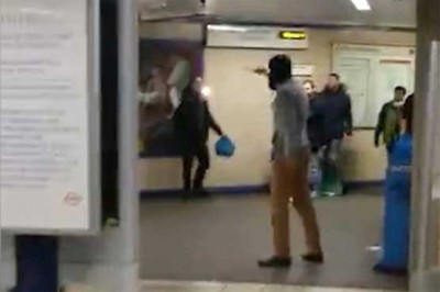 London Tube Station, Attack