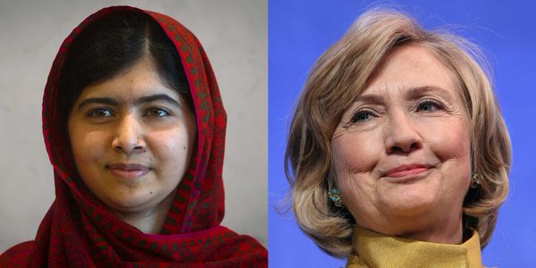ہیلری کلنٹن دنیا کی سب سے پسندیدہ خاتون قرار، ملالہ یوسفزئی کا دوسرا نمبر