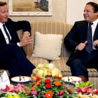 Nawaz Sharif and David Cameron