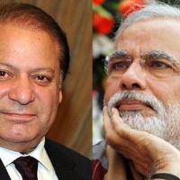 Nawaz Sharif and Narendra Modi