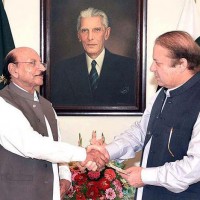 Nawaz Sharif and Qaim Ali Shah