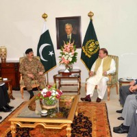 Nawaz and Raheel Sharif Meeting