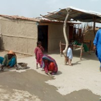 Pakistan Courtyard Plaster