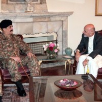 Raheel Sharif with Ashraf Ghani