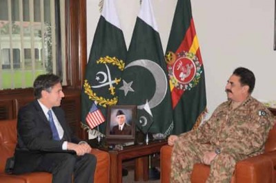 Raheel Sharif and Anthony blankan Met