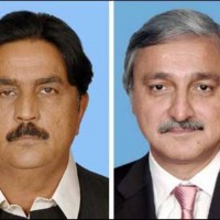 Siddique Baloch and Jahangir Tareen