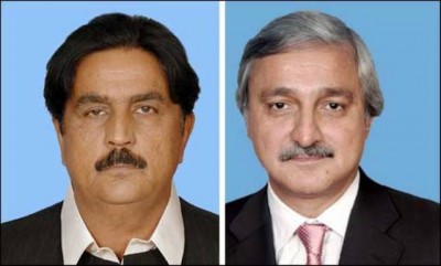 Siddique Baloch and Jahangir Tareen