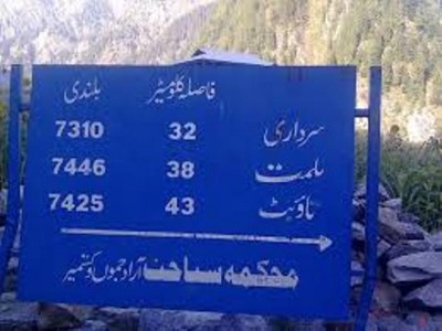 Traveled to Muzaffarabad and Tayo Butt