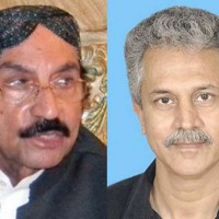 Wasim Akhtar and Qaim Ali Shah