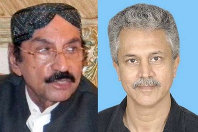 Wasim Akhtar and Qaim Ali Shah