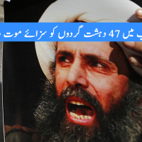 A poster of Sheikh Nimr al-Nimr