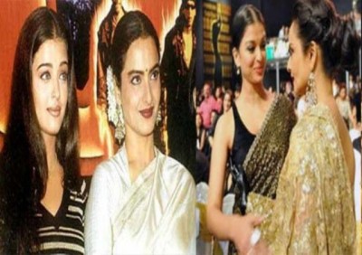 Aishwarya and Rekha