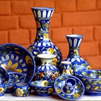 Blue Pottery