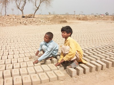 Children Brick Kilns