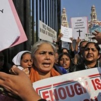 Christians Protest in India