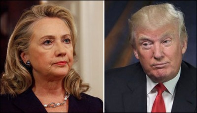 Hillary Clinton and Donald Trump